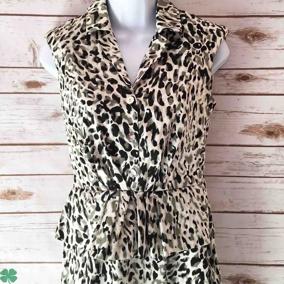 Marvin Richards Peplum Dress Size 4 - Picture 4 of 9